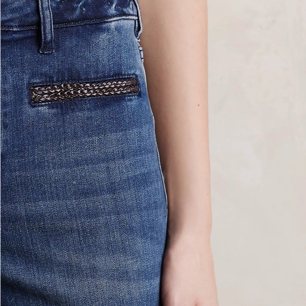 Anthropologie Pilcro And The Letterpress Stet Flare Jeans Size 30 - Picture 3 of 9